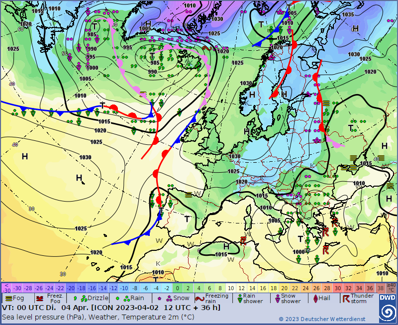 An image displaying weather information